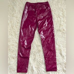 Rubber light latex, mid calf pants
